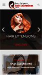 Mobile Screenshot of fortmyershairextensions.com